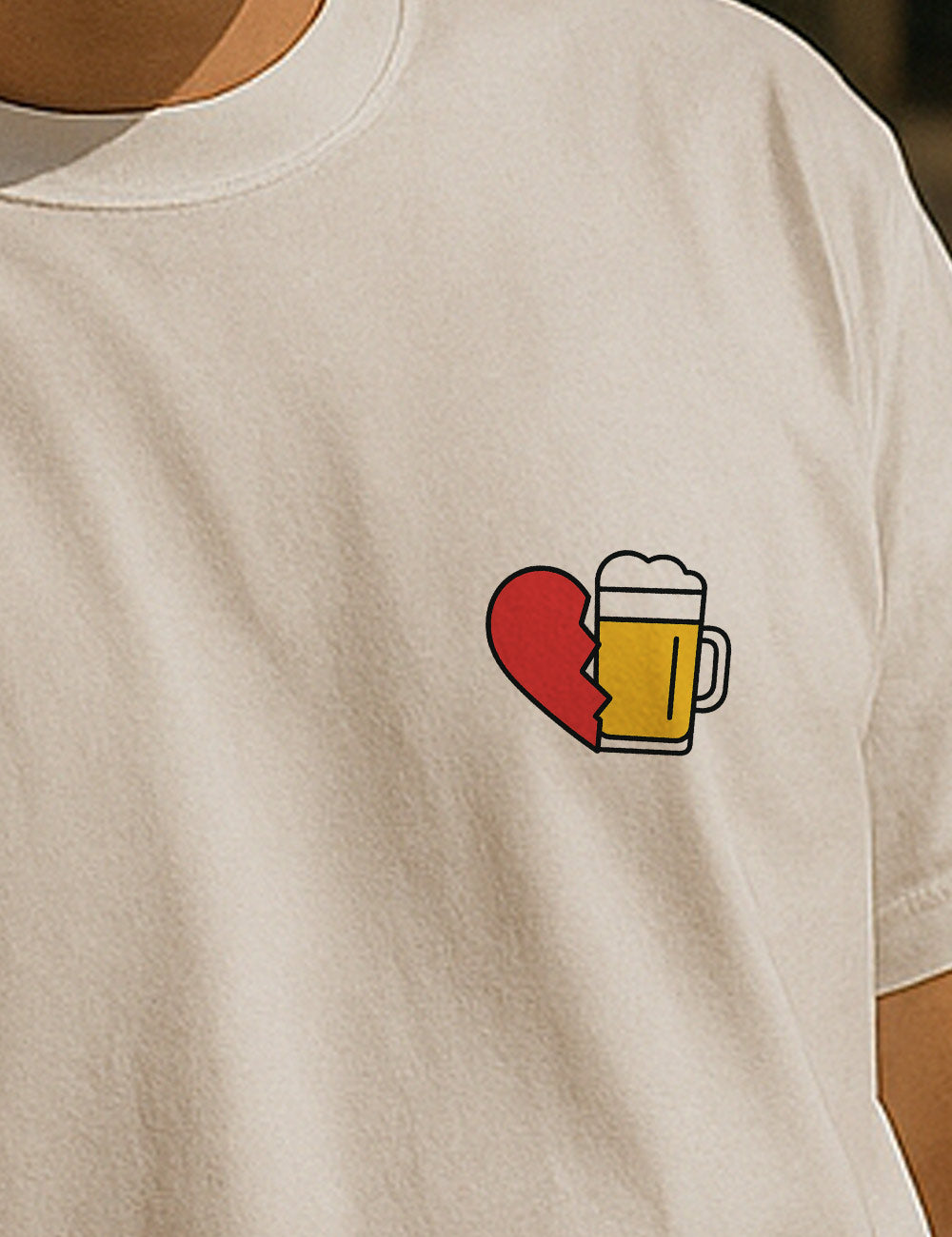 Camiseta Love & Lager. L 892 LTE
