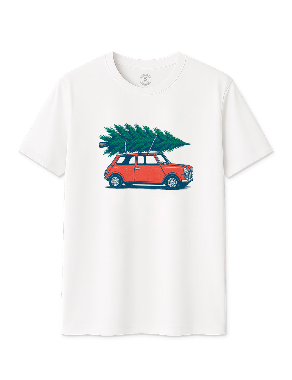 Camiseta The Mini Christmas. L1316