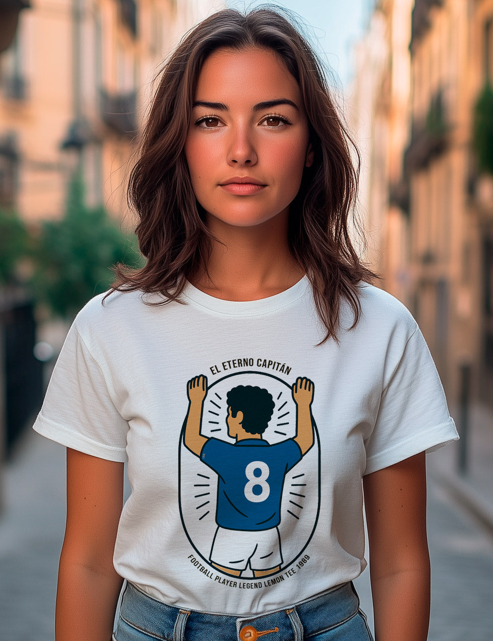 Camiseta Eterno Capitan. Oviedo. L 638