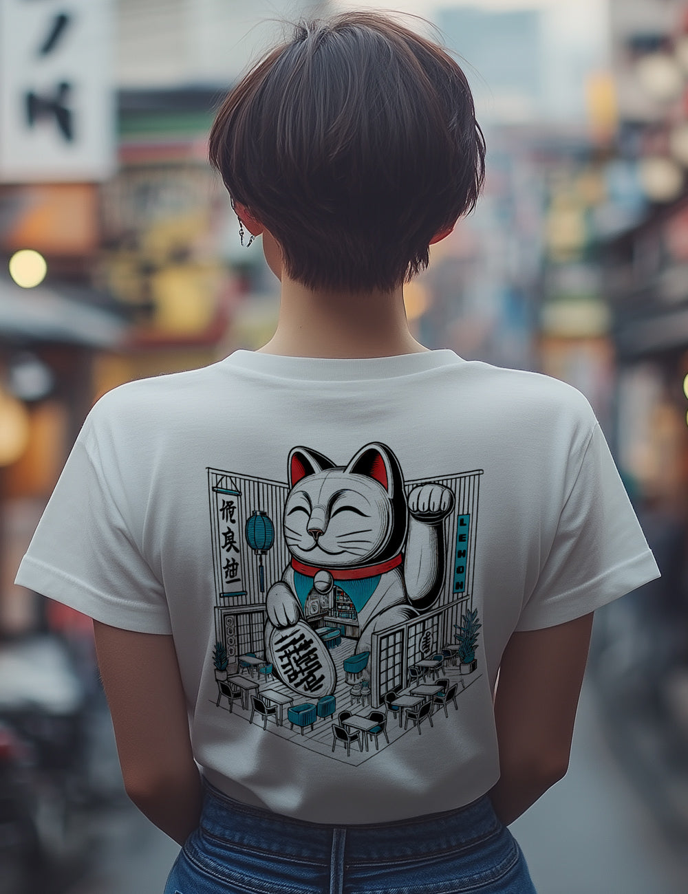 Camiseta Lucky Restaurant. L 205