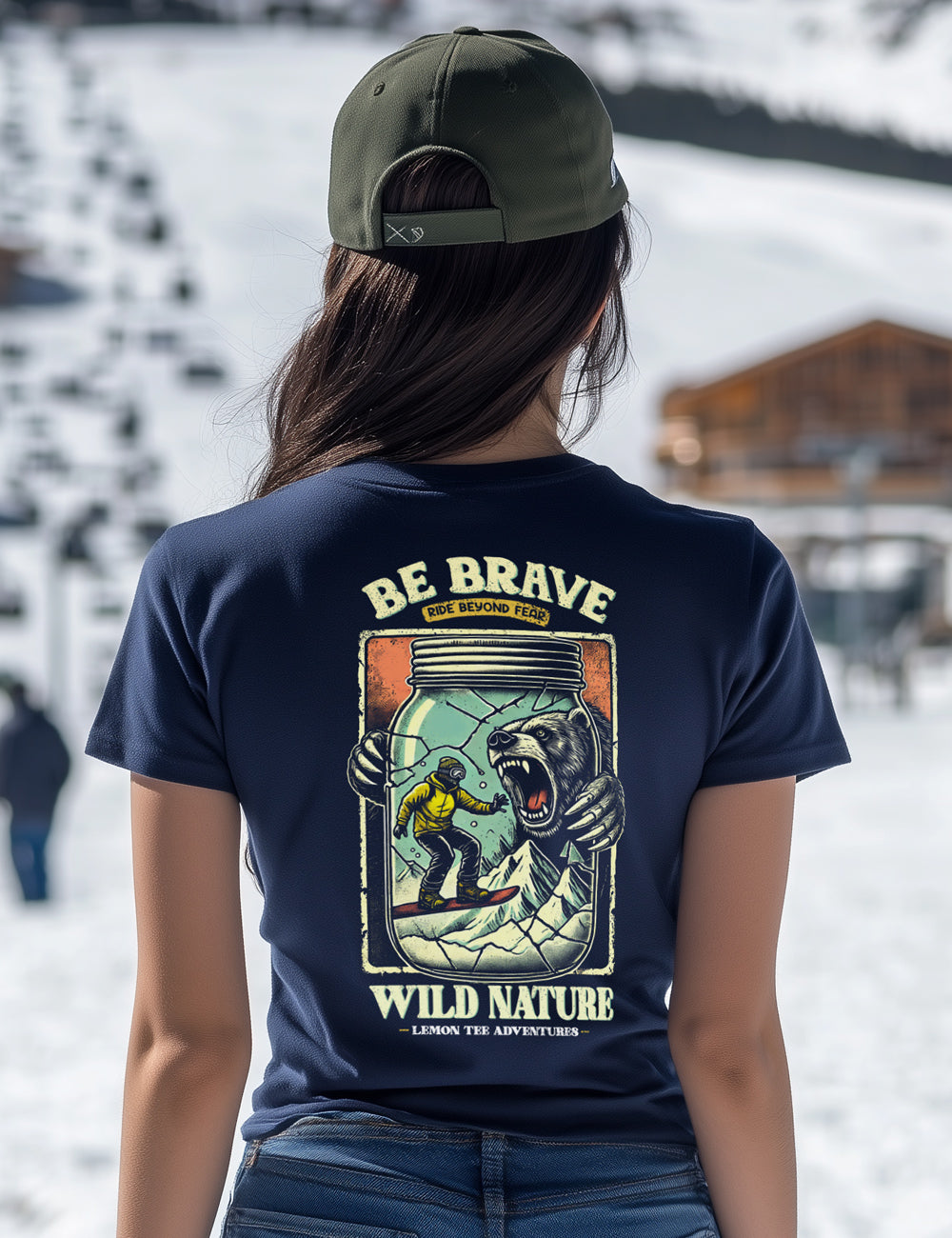 Camiseta Beyond fear. L 140