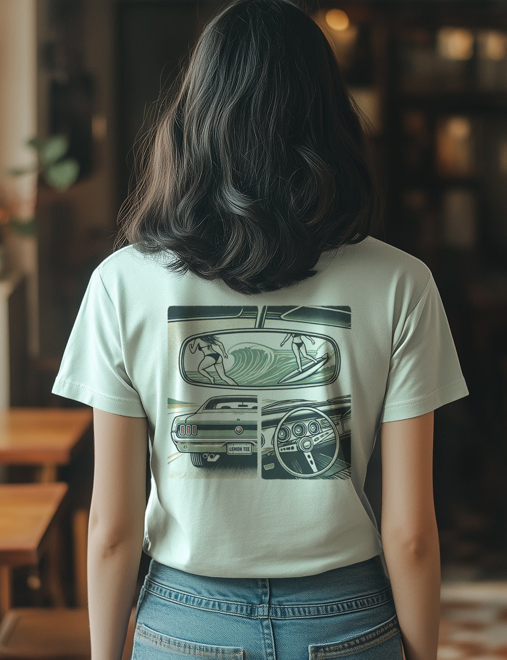 Camiseta Ride & Surf. L 164