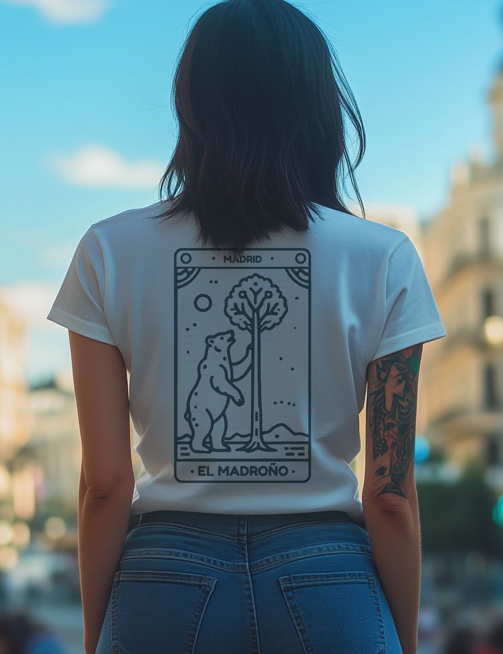 Camiseta El Madroño. Madrid turismo. L 151