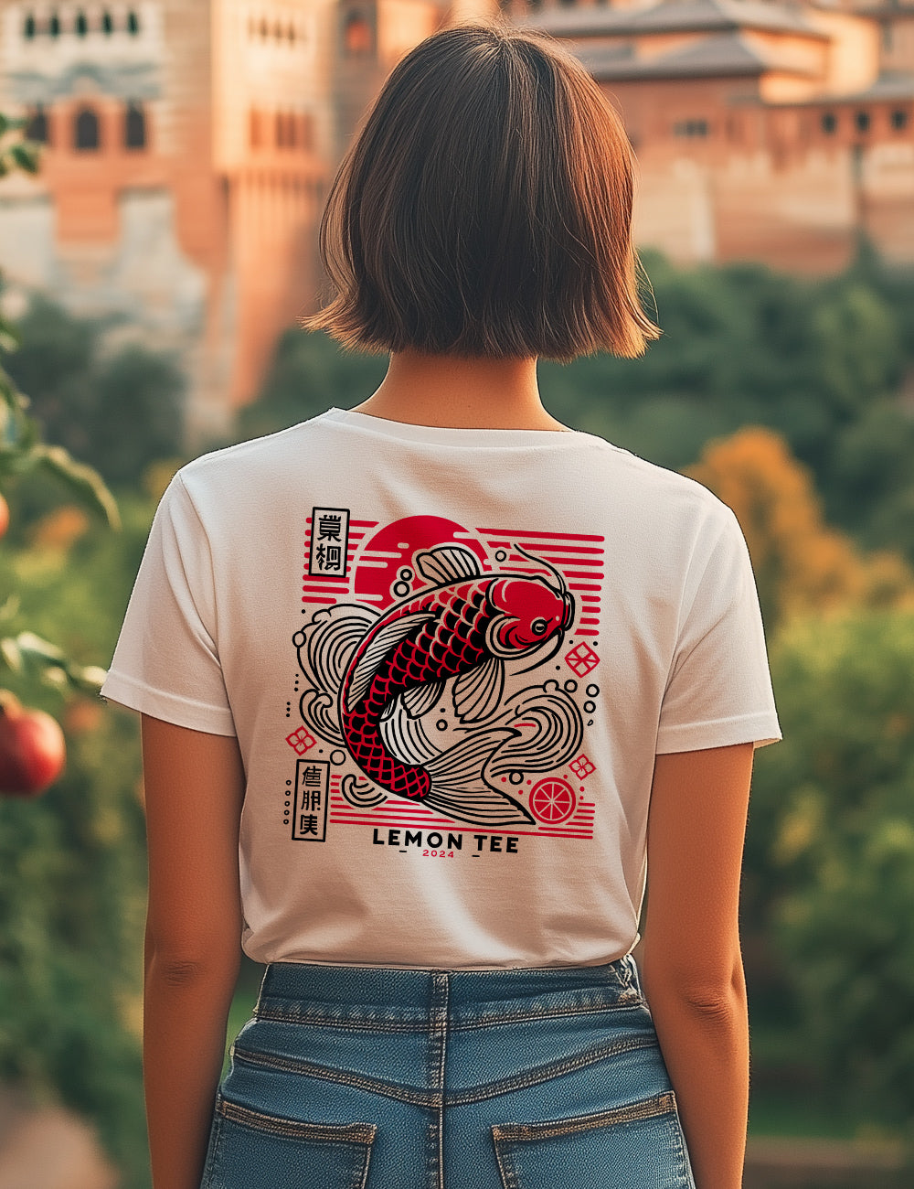 Camiseta Koi Spirit. L 213