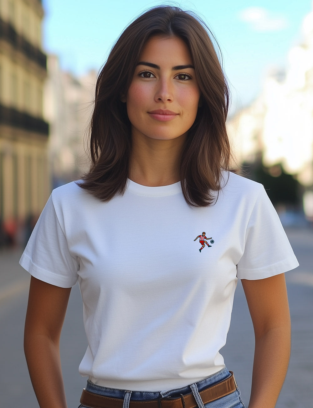 Camiseta Pases Rojiblanco Almería. L 667