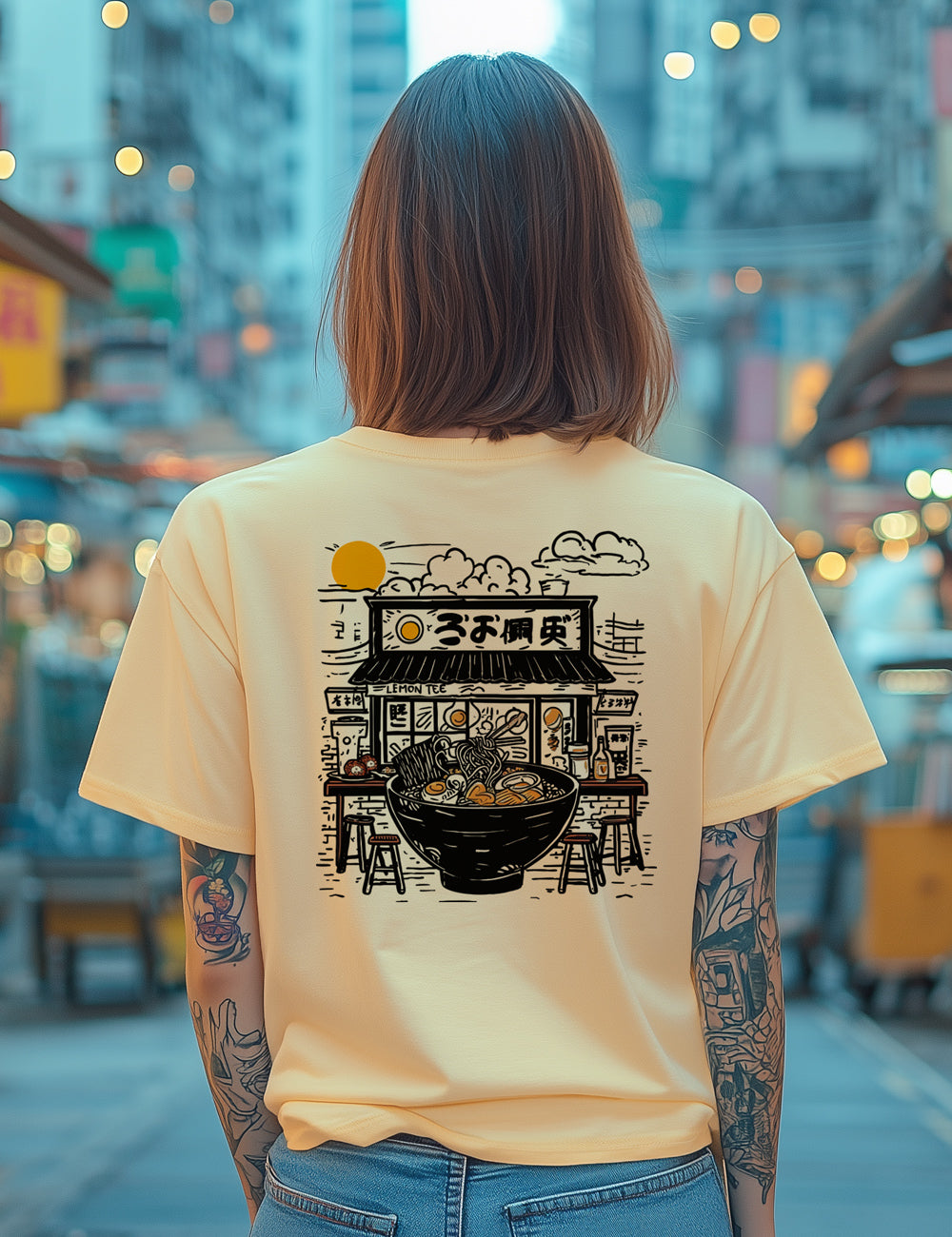 Camiseta Ramen lemon tee. L 199
