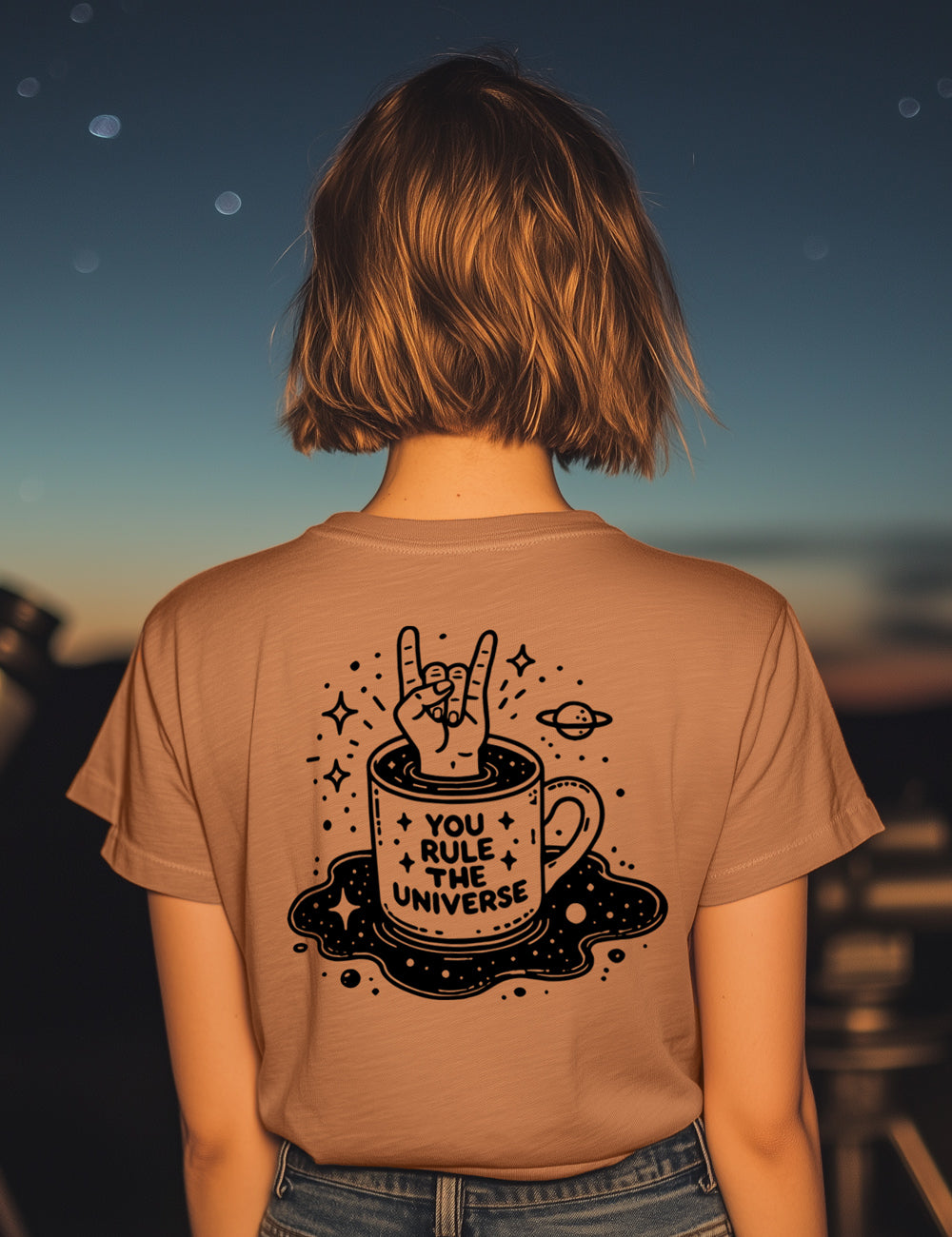 Camiseta You rule the universe. L 150