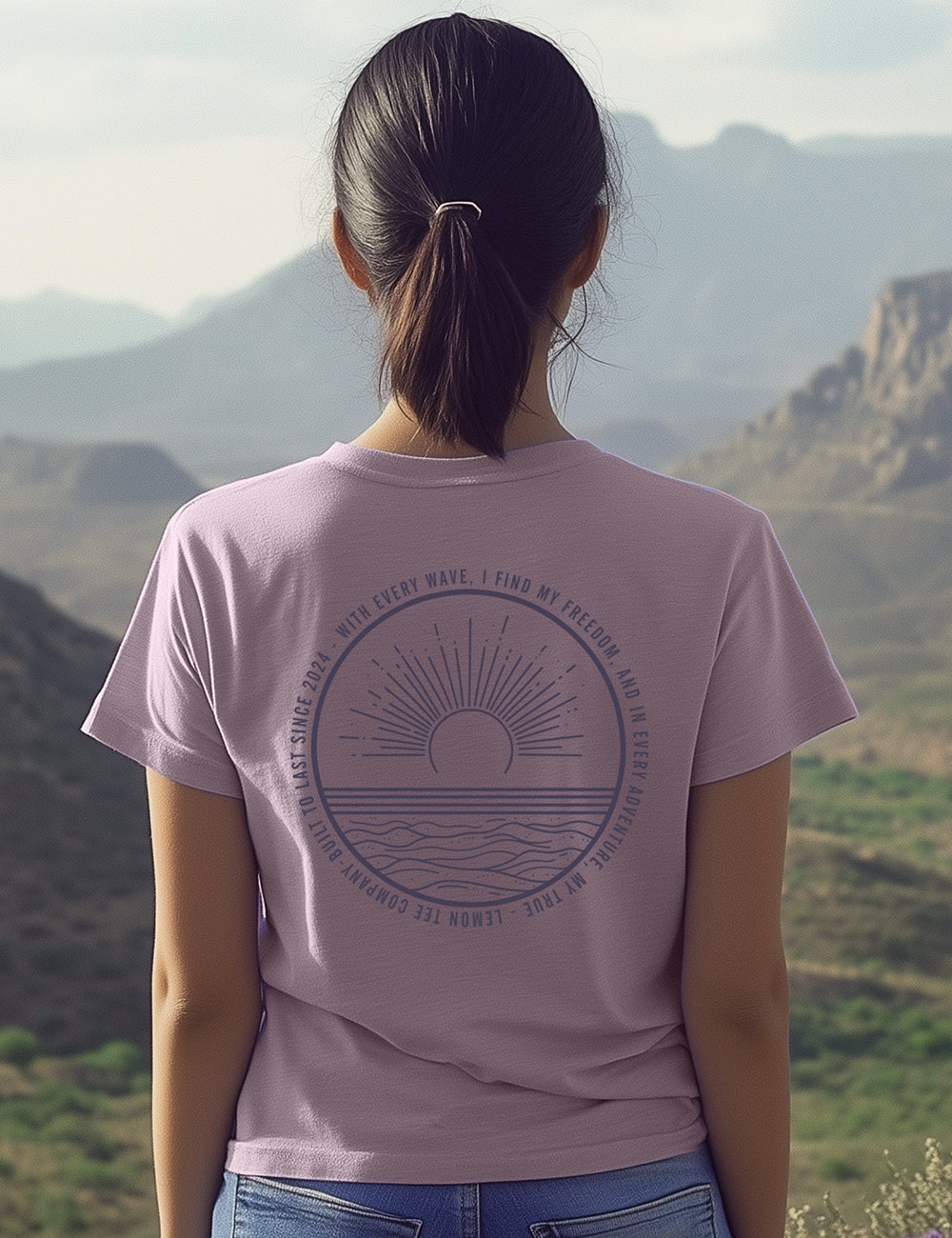 Camiseta With every wave. L 110