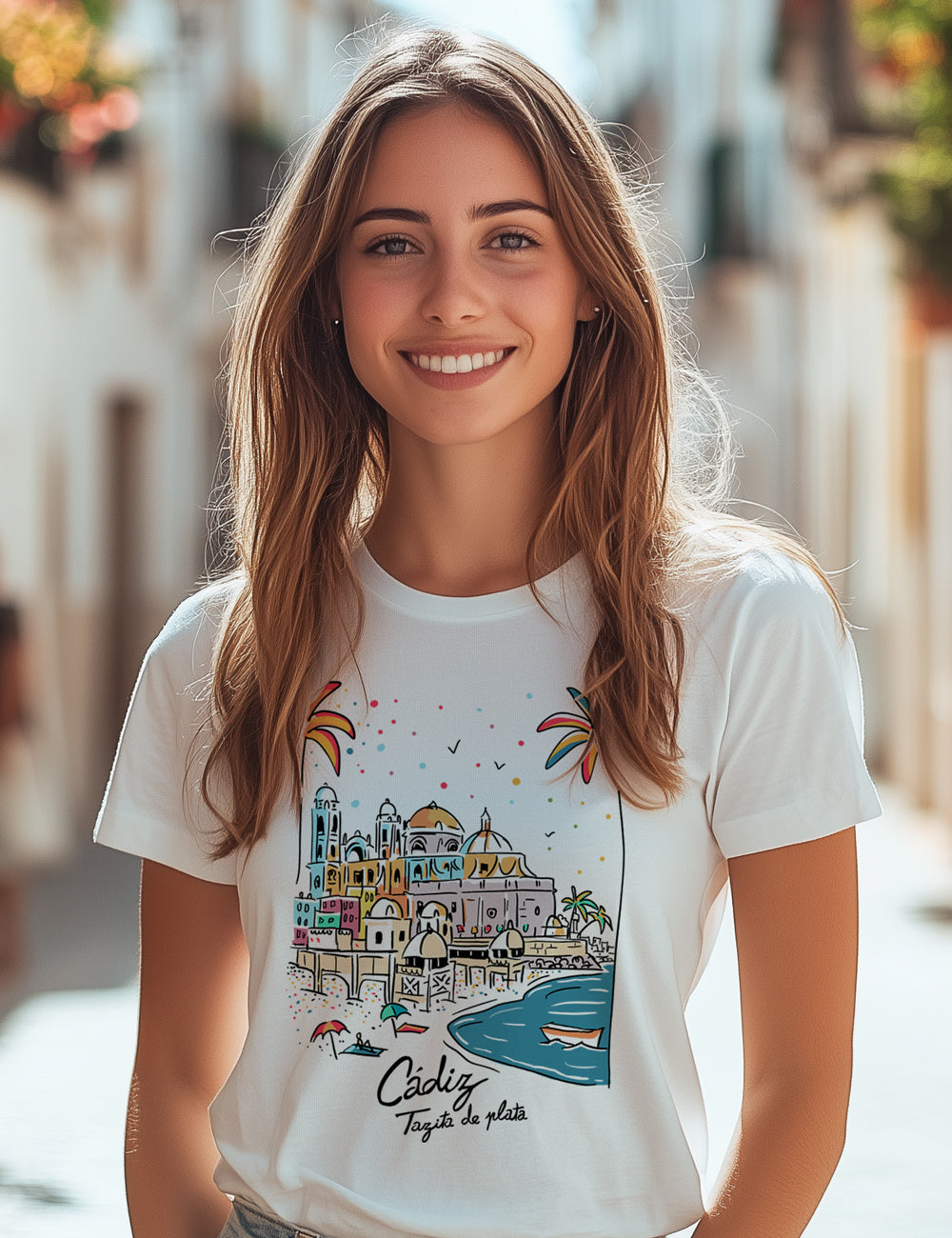 Camiseta Catedral de Cádiz. L 241