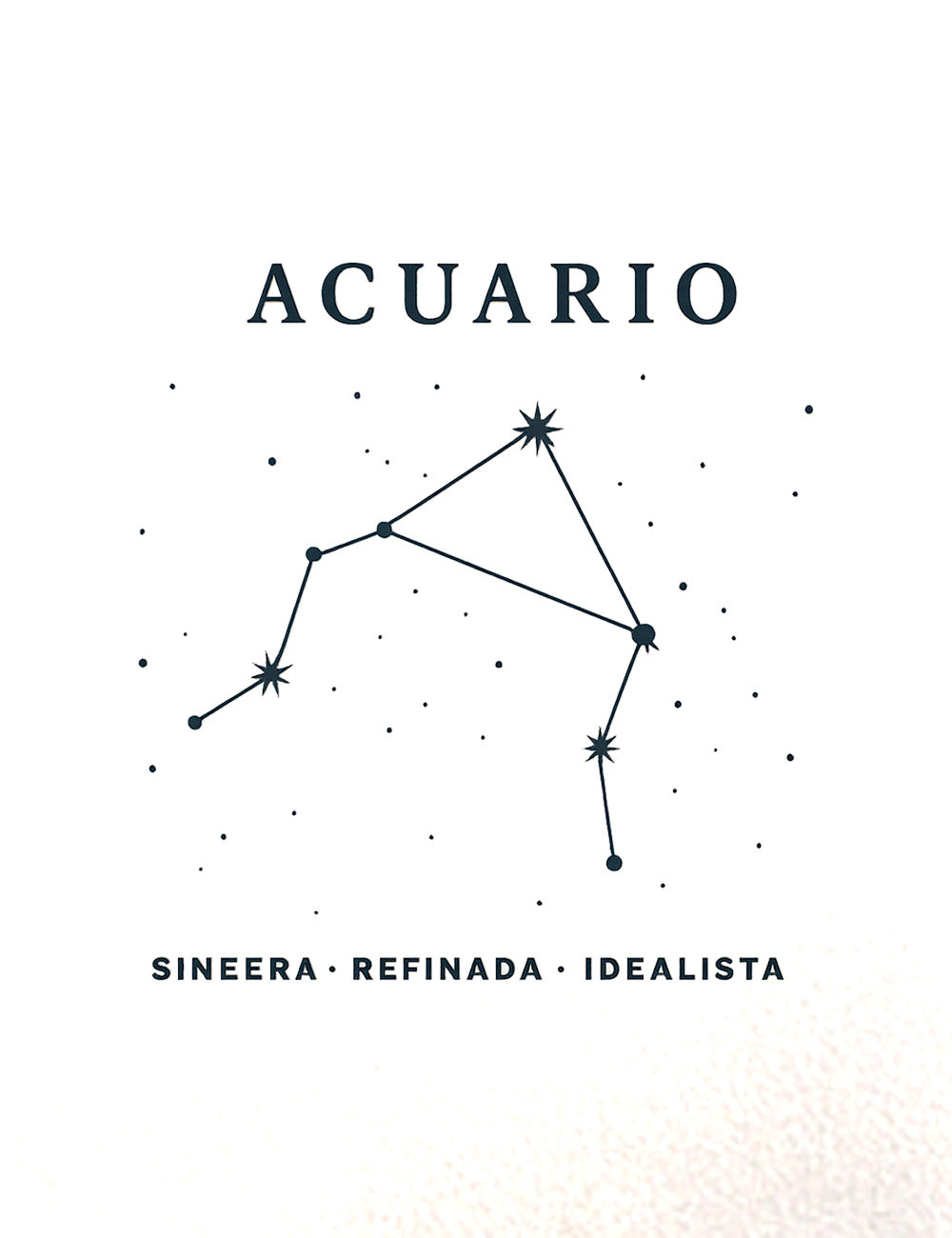 Camiseta Crop Acuario Clasic. L 557