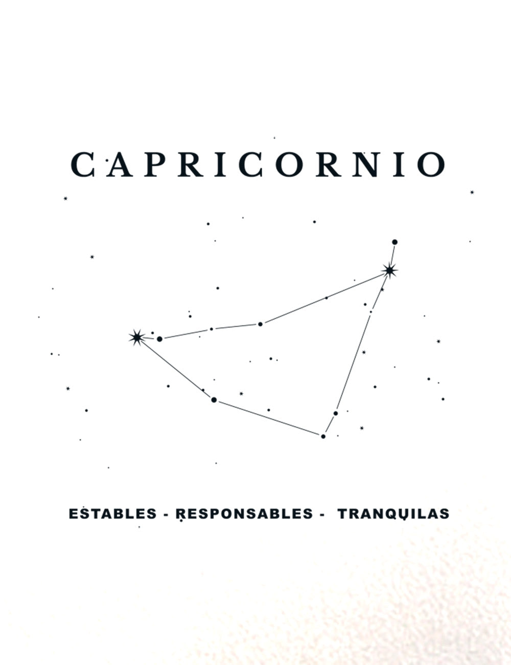 Camiseta Crop Capricornio Clasic. L 556