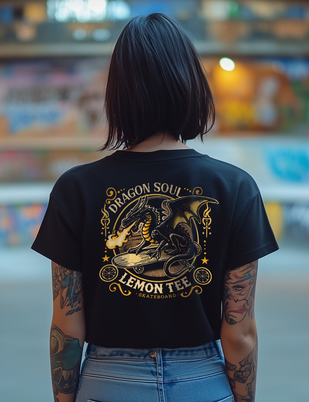 Camiseta Dragon Soul. L 185