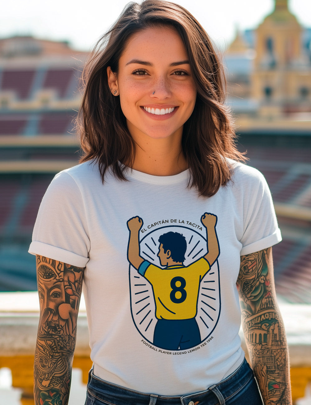 Camiseta El capitán de la tacita 1984. L 626