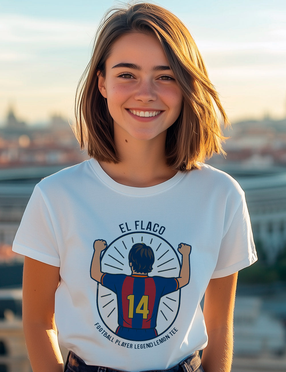 Camiseta El Flaco. L 606