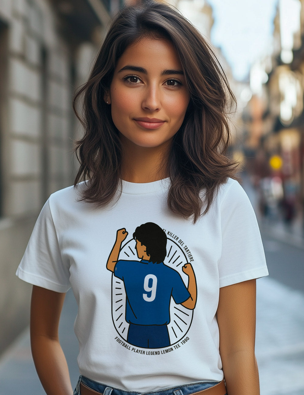 Camiseta El Killer del Tartiere. Oviedo. L 639