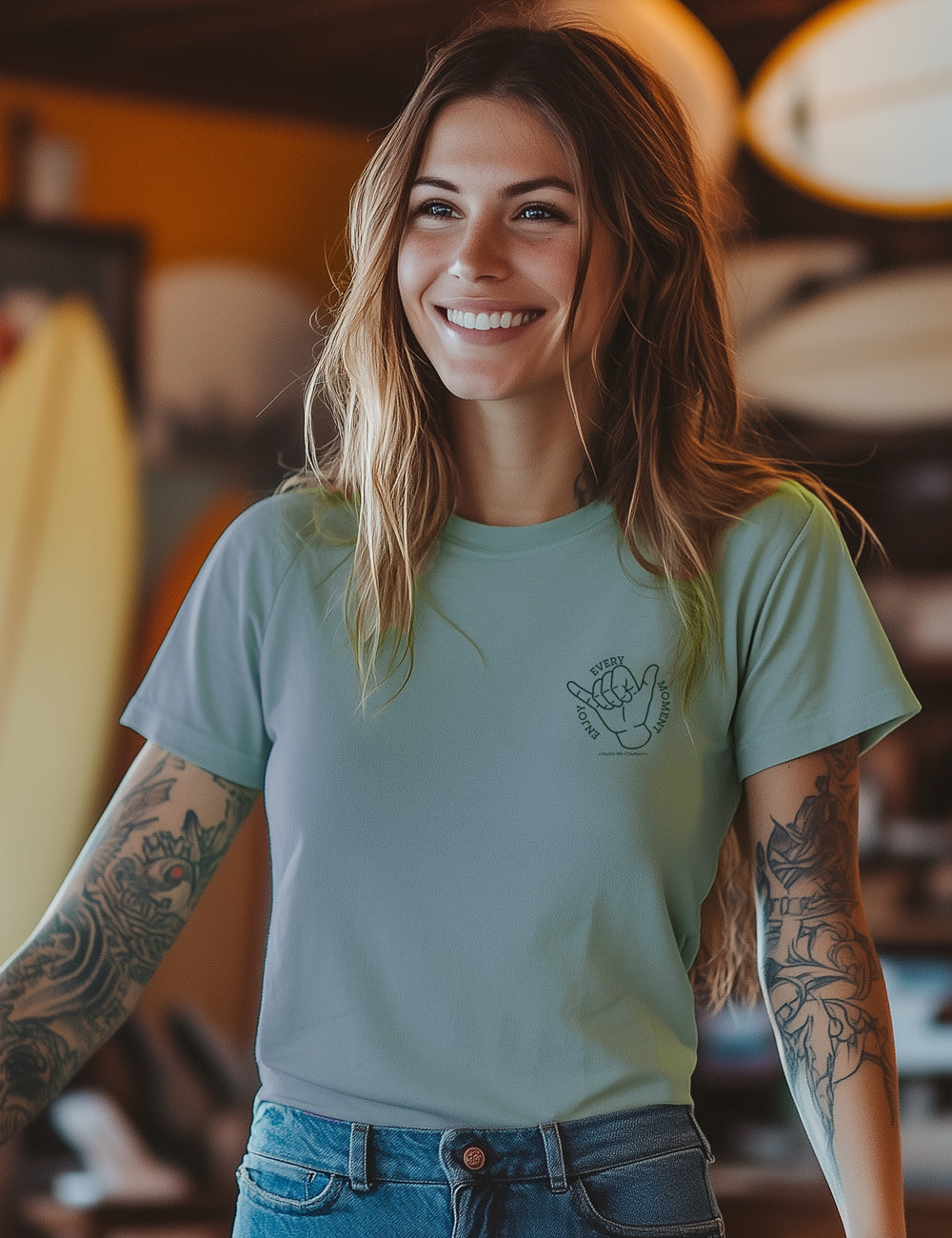 Camiseta Enjoy every moment. L 196