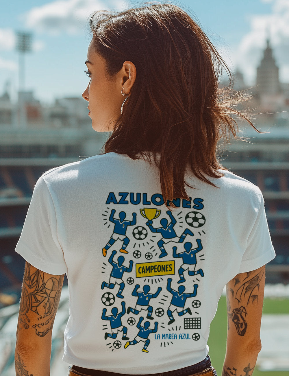 Camiseta Azulones Oviedo. L 637