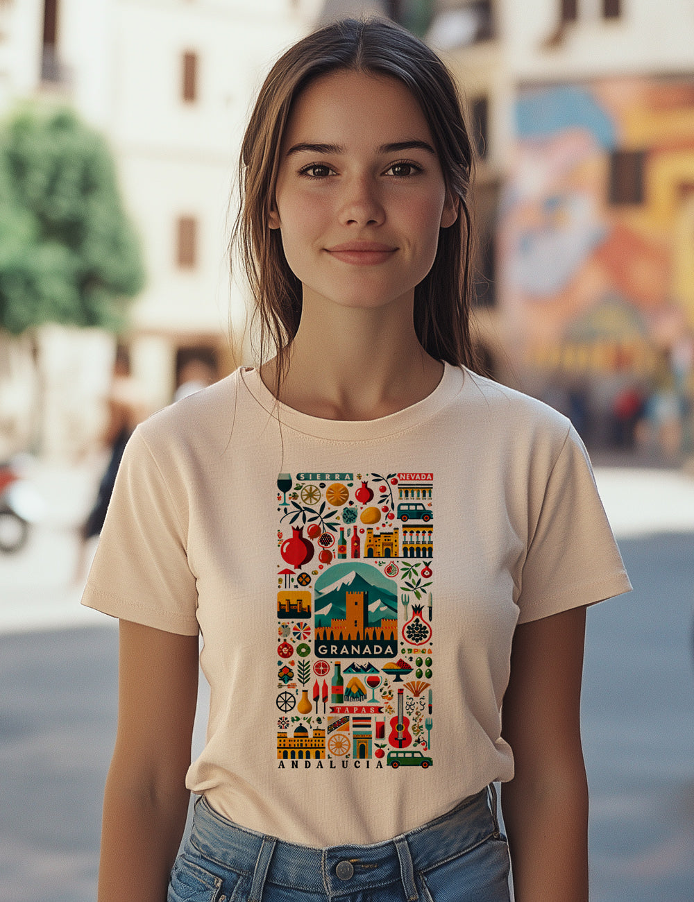 Camiseta Granada Icons. L 211