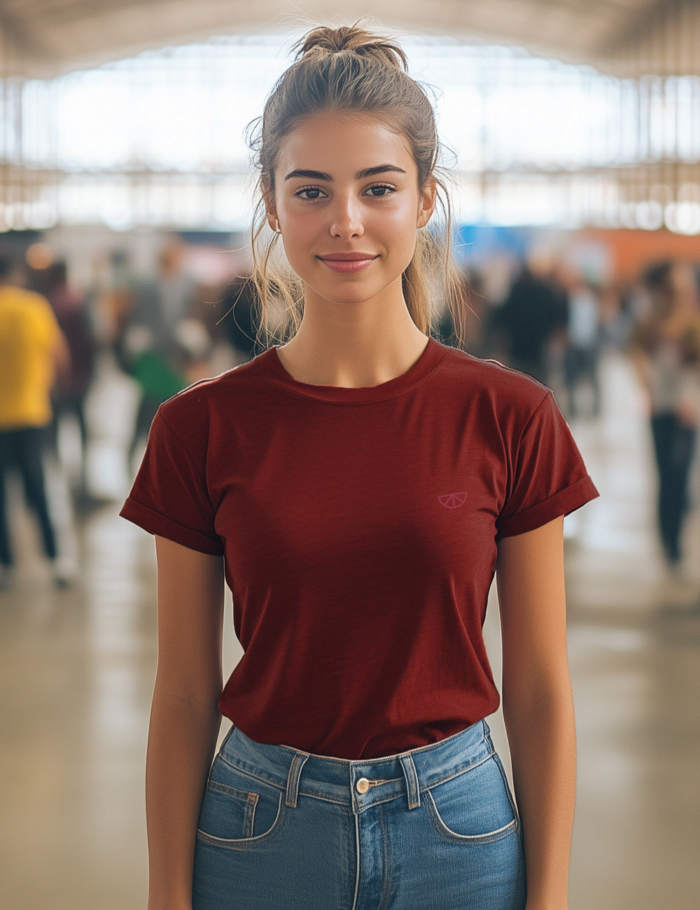 Camiseta Lemon Basic Granate. L 62