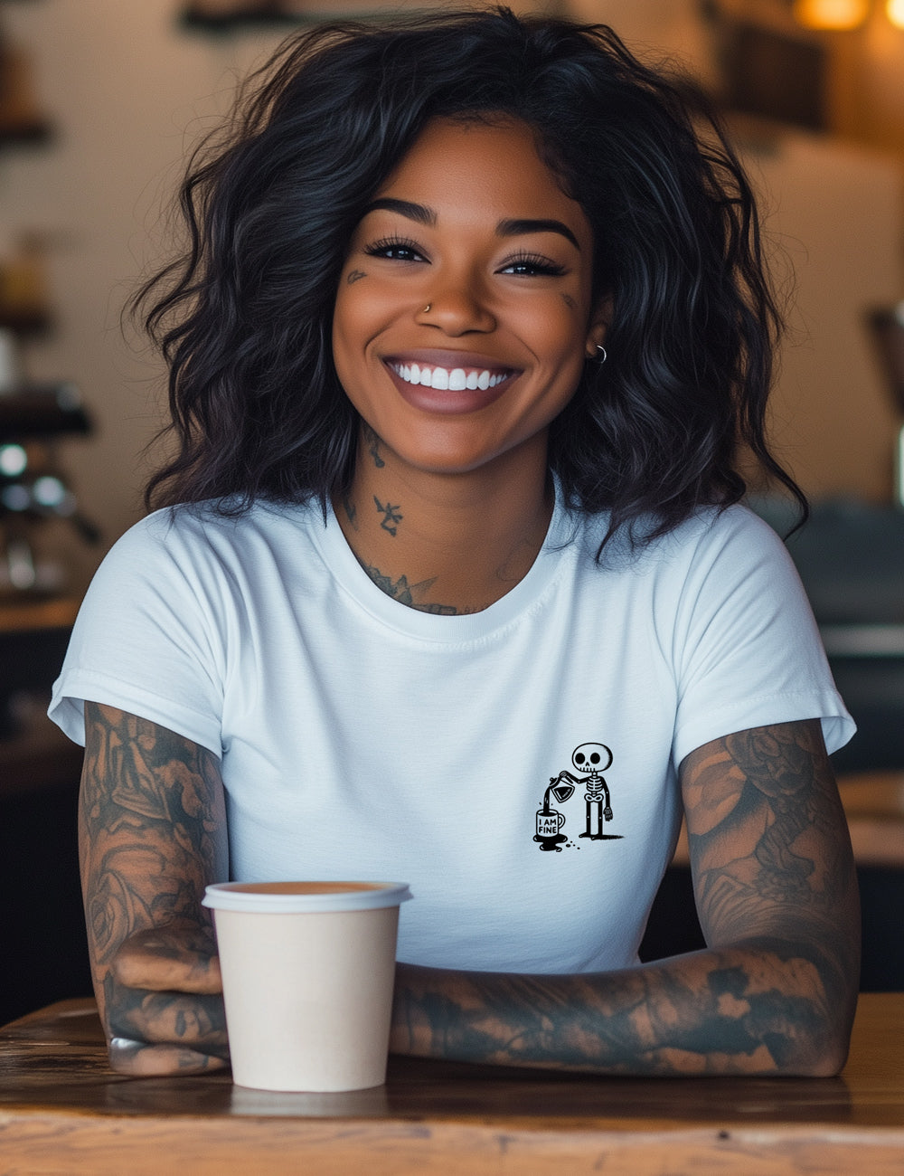 Camiseta I am fine. L 192