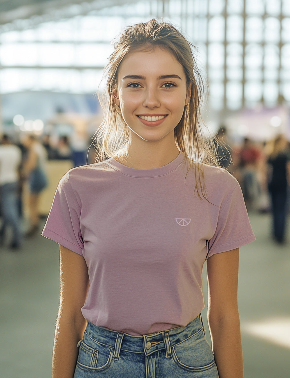 Camiseta Lavanda. L 65