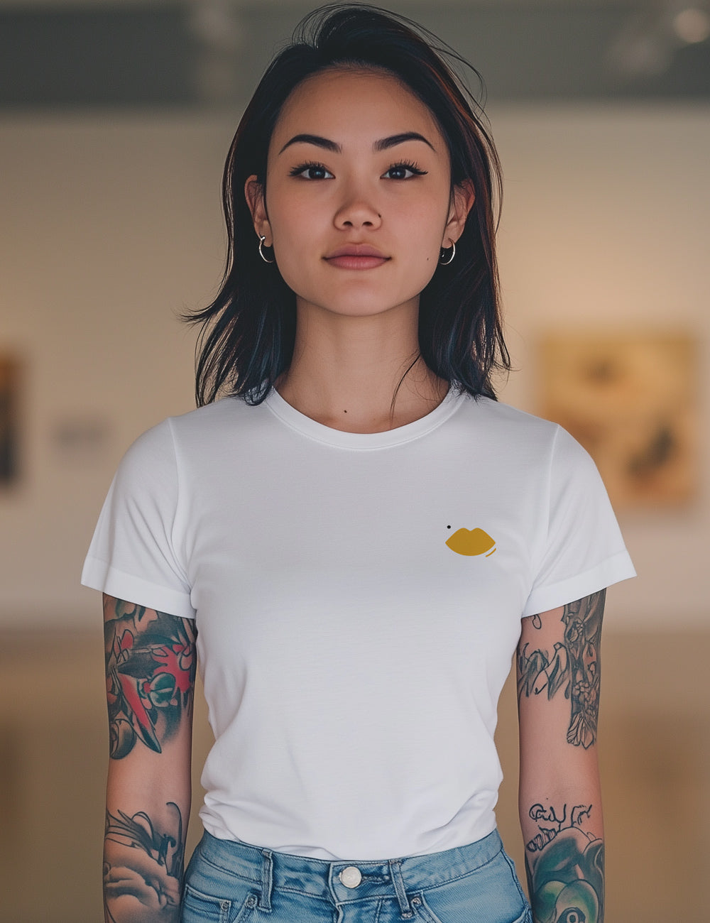 Camiseta Lemon lips. L 188