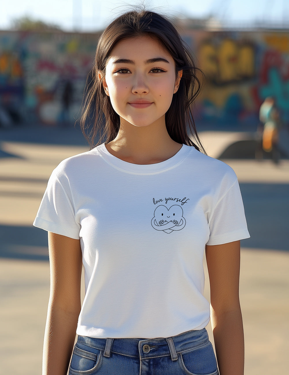 Camiseta Love yourself. L 117