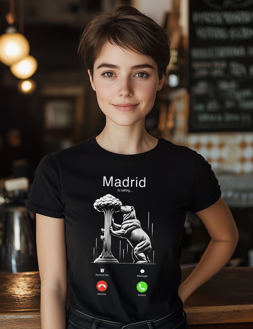 Camiseta Madrid is calling... L 272