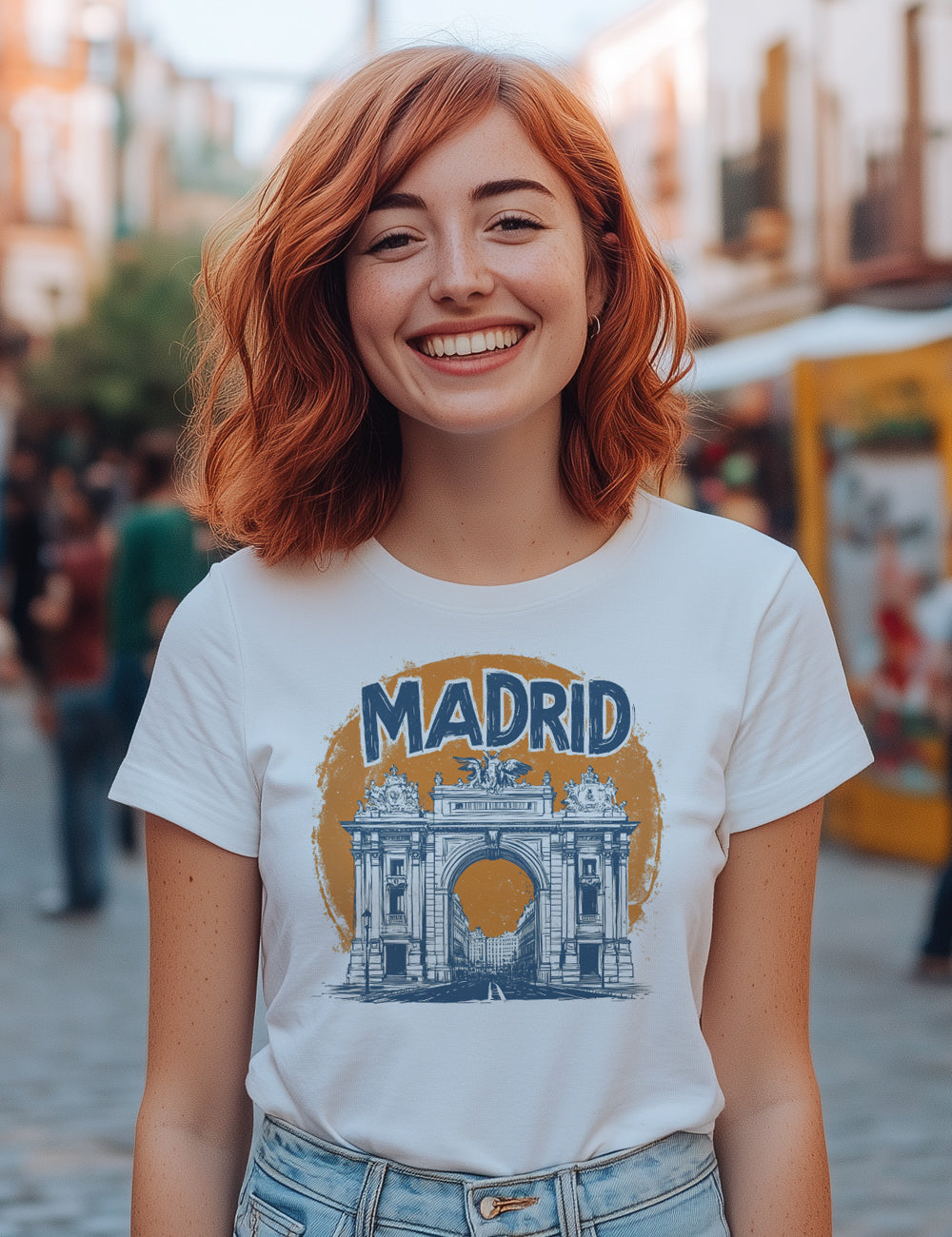 Camiseta Puerta Alcala Madrid. L 276