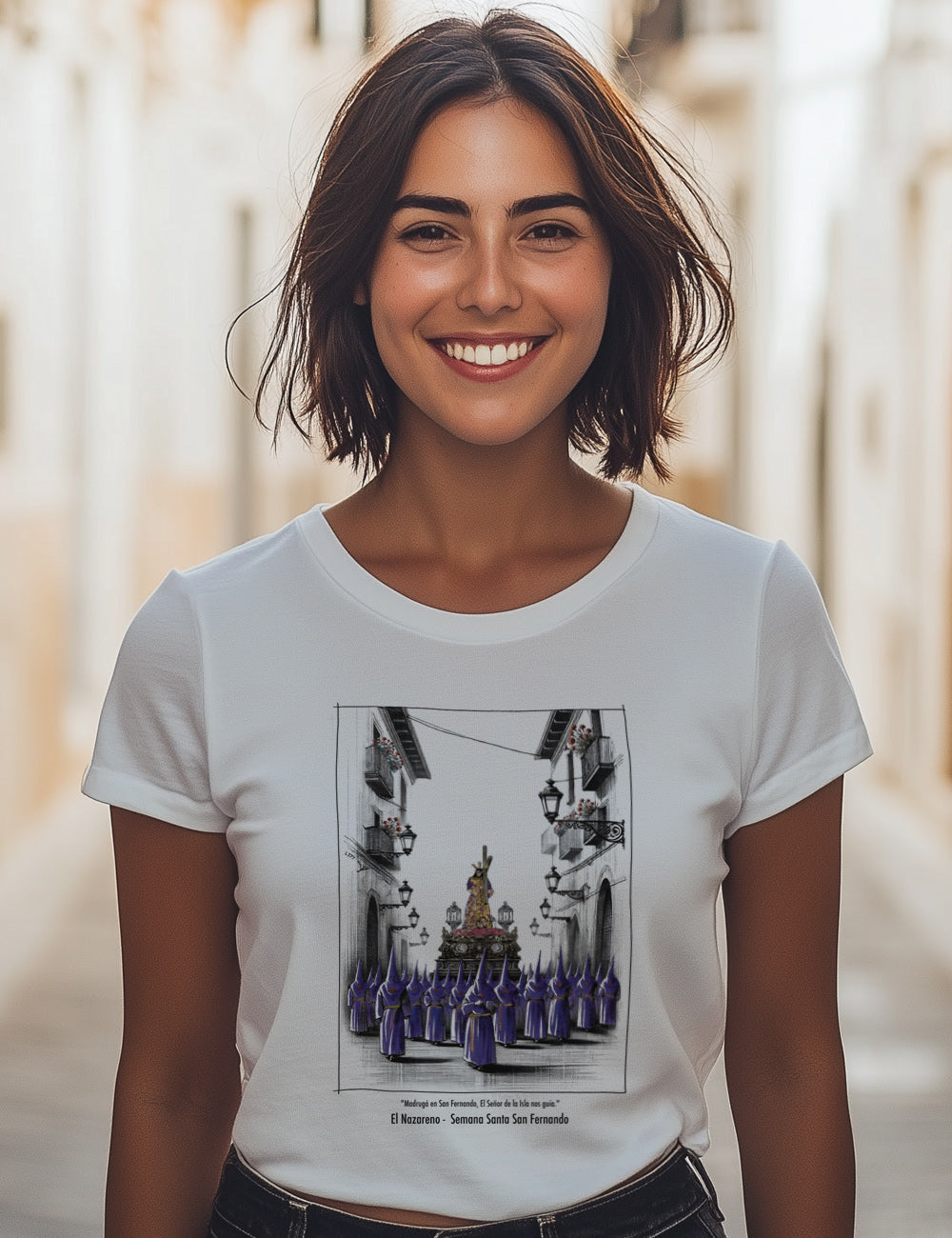 Camiseta Nazareno. San Fernando. L 377