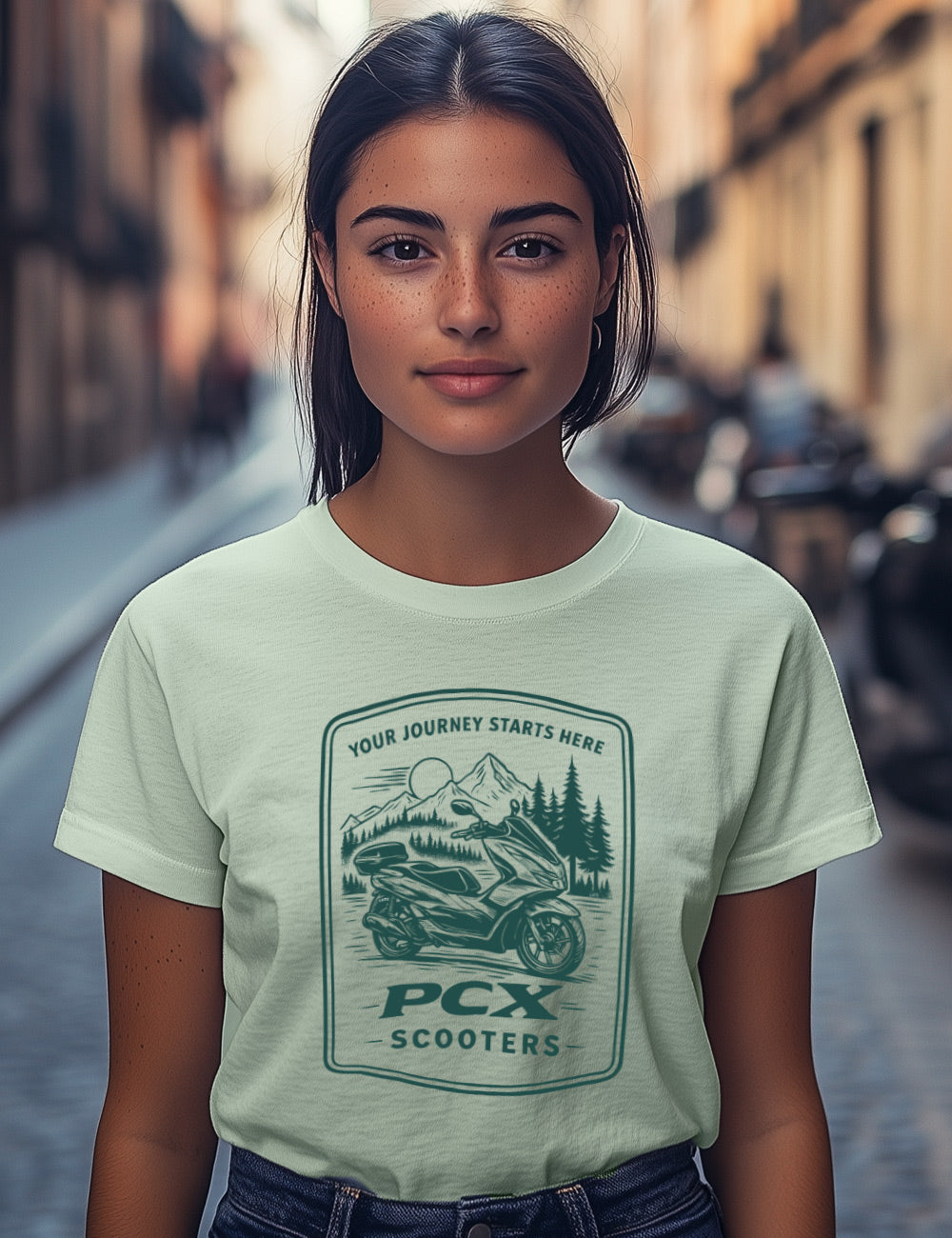 Camiseta PCX Scooter. L 472