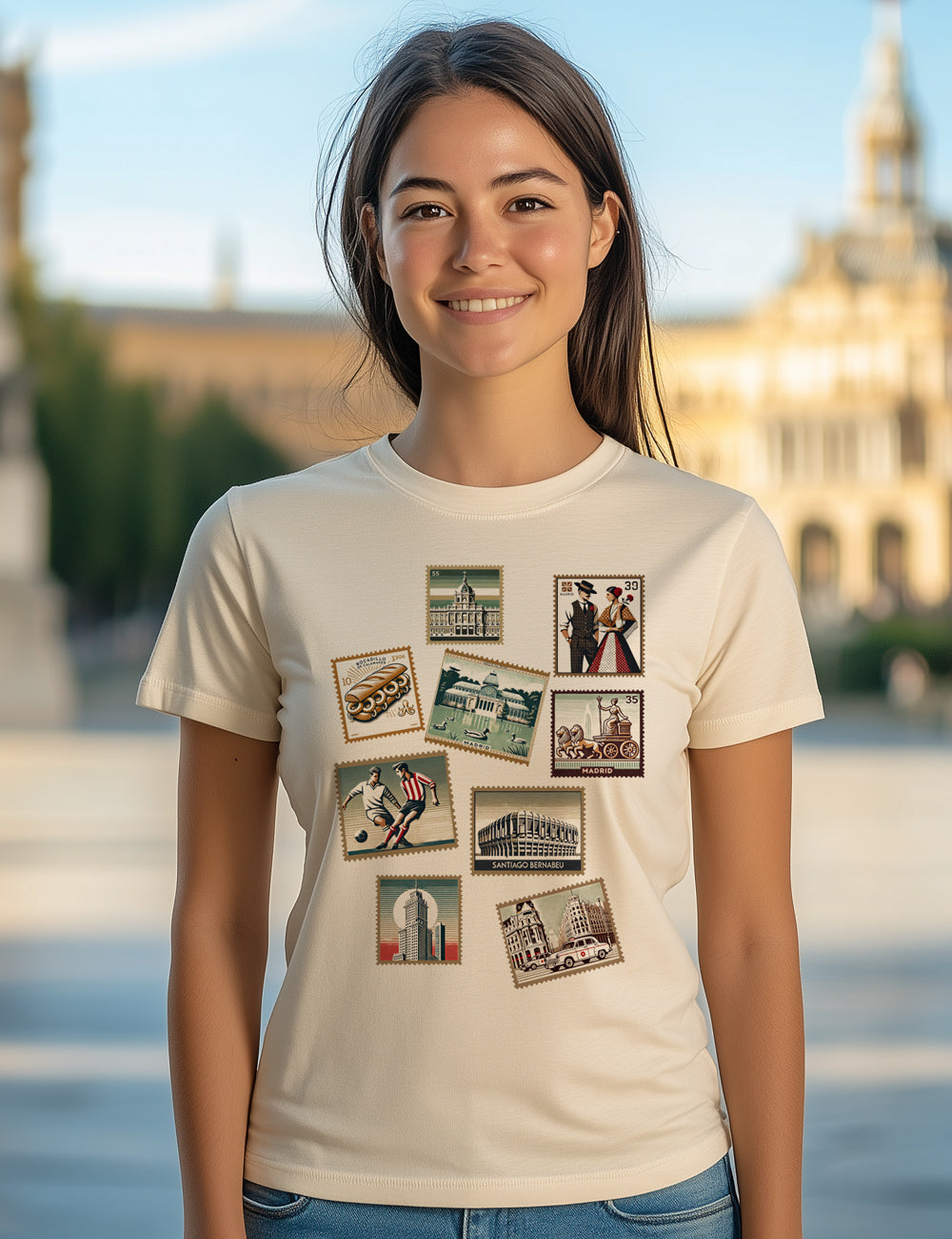 Camiseta Sellos de Madrid. L 171