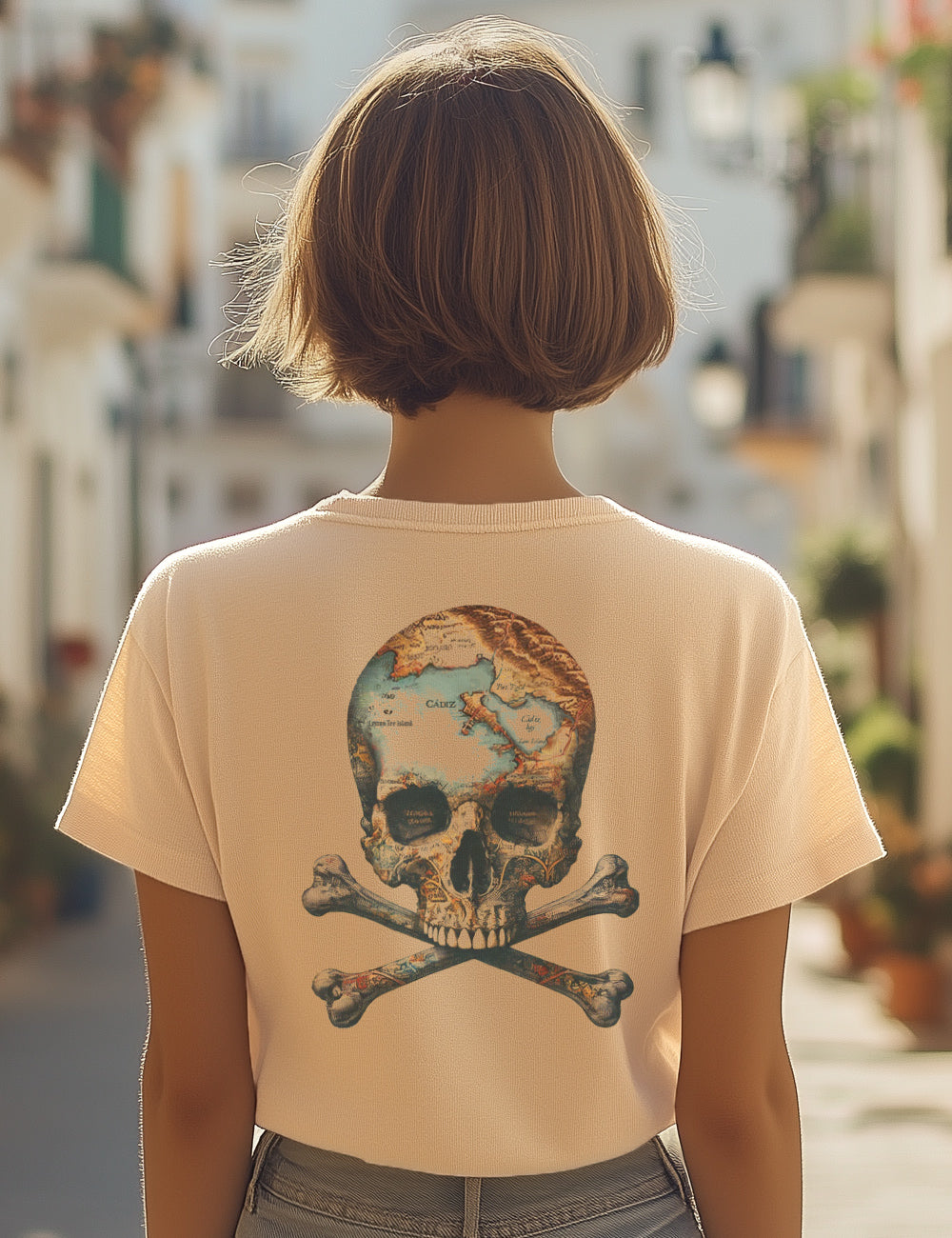 Camiseta Skull Cádiz. L 246