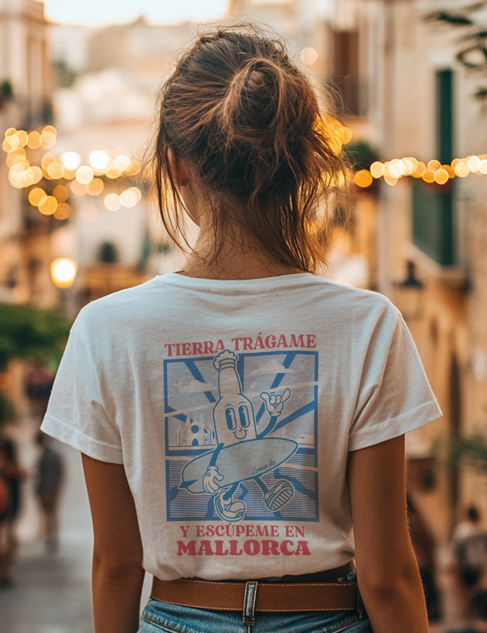 Camiseta Tierra trágame y escúpeme en Mallorca L316
