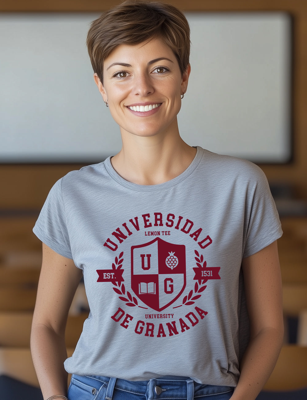 Camiseta Universidad de Granada. L 204
