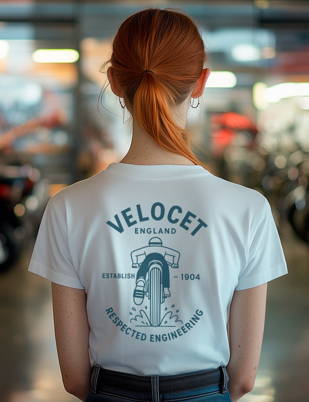 Camiseta Velocet England. L 487