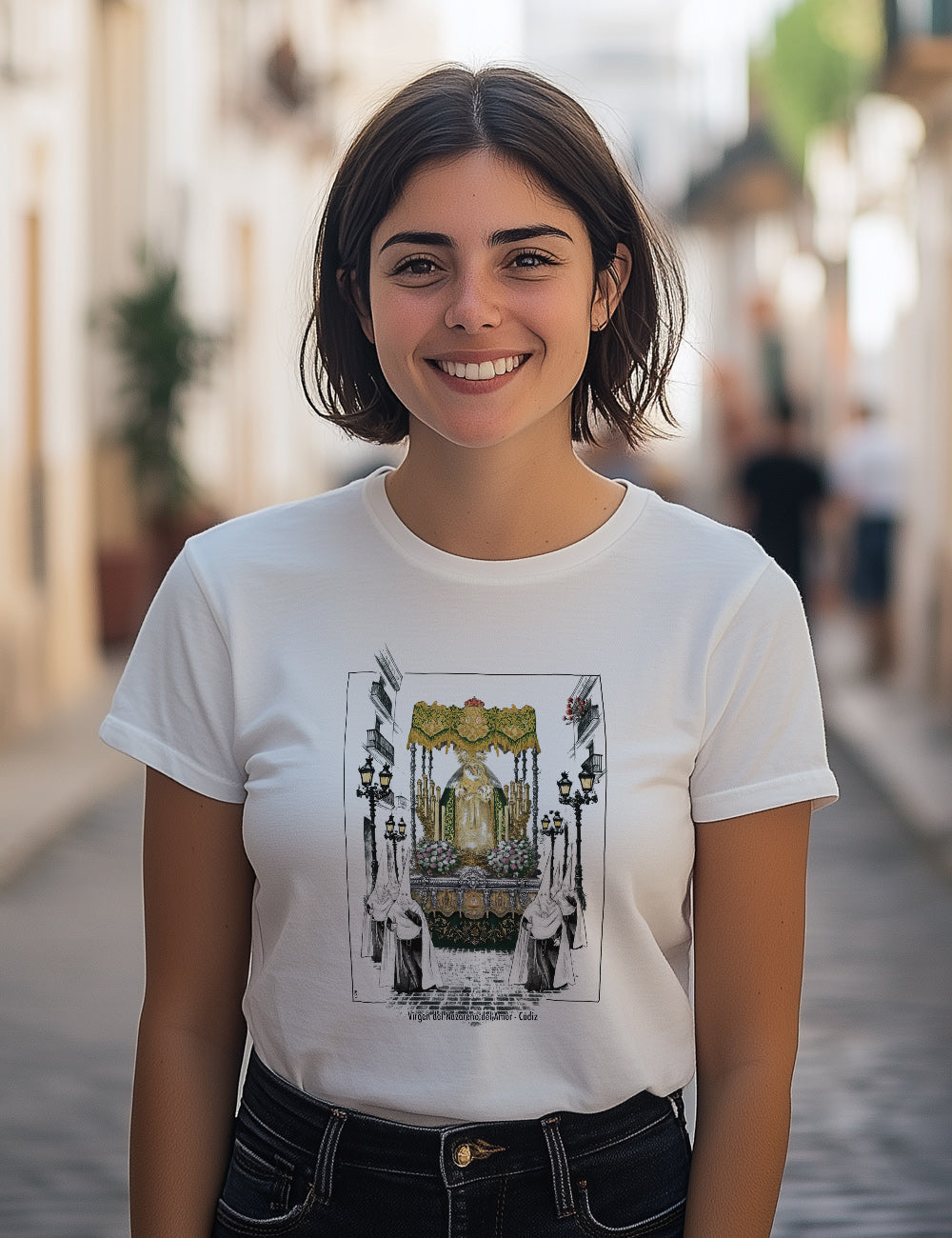 Camiseta Virgen Nazareno del Amor. Cádiz. L 378