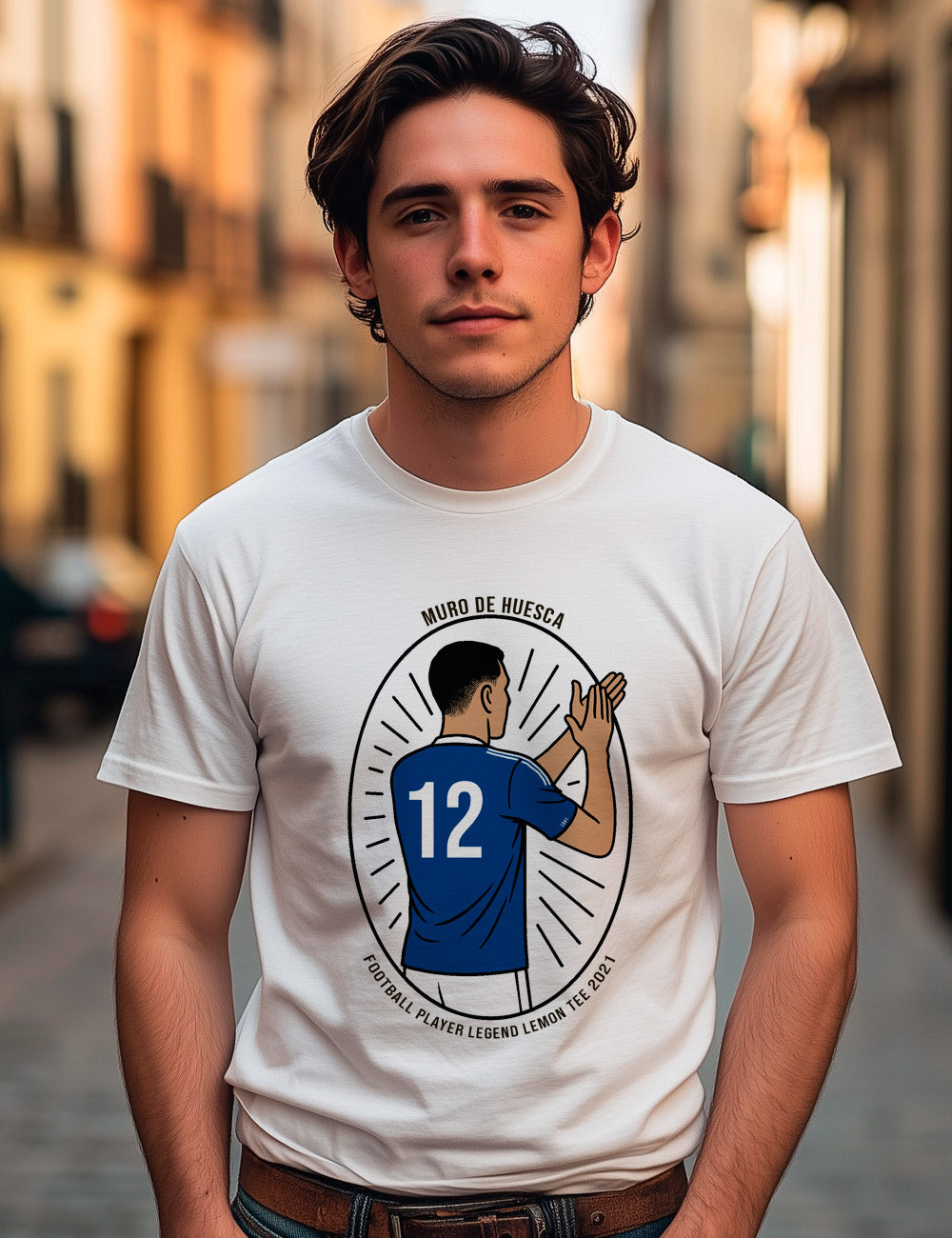 Camiseta Muro de Huesca. Oviedo. L 641
