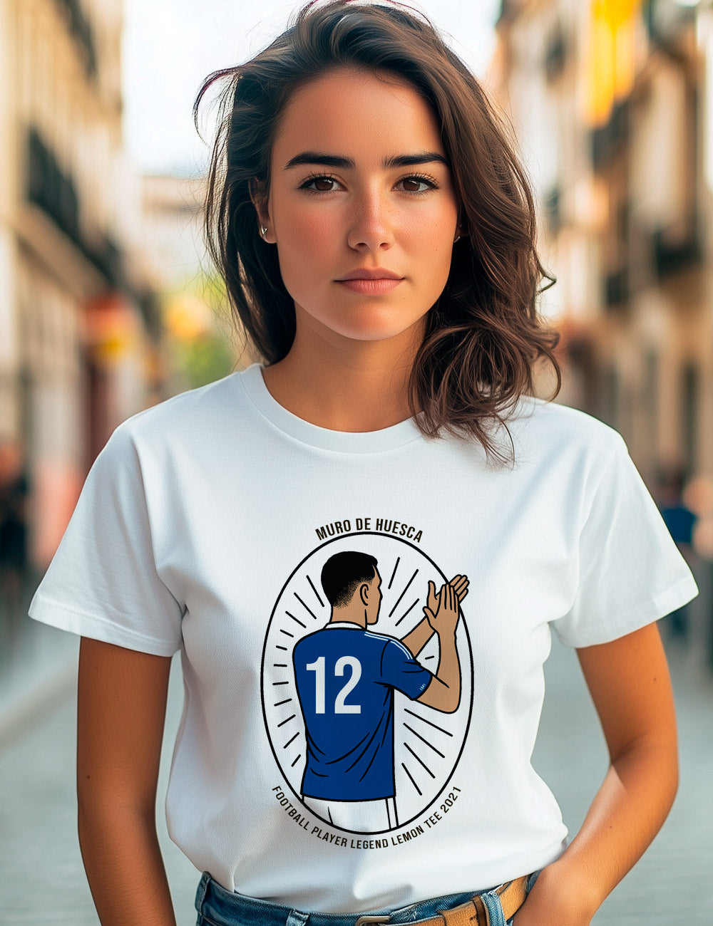 Camiseta Muro de Huesca. Oviedo. L 641