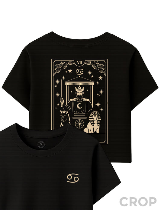 Camiseta Cancer Tarot Crop. L 583