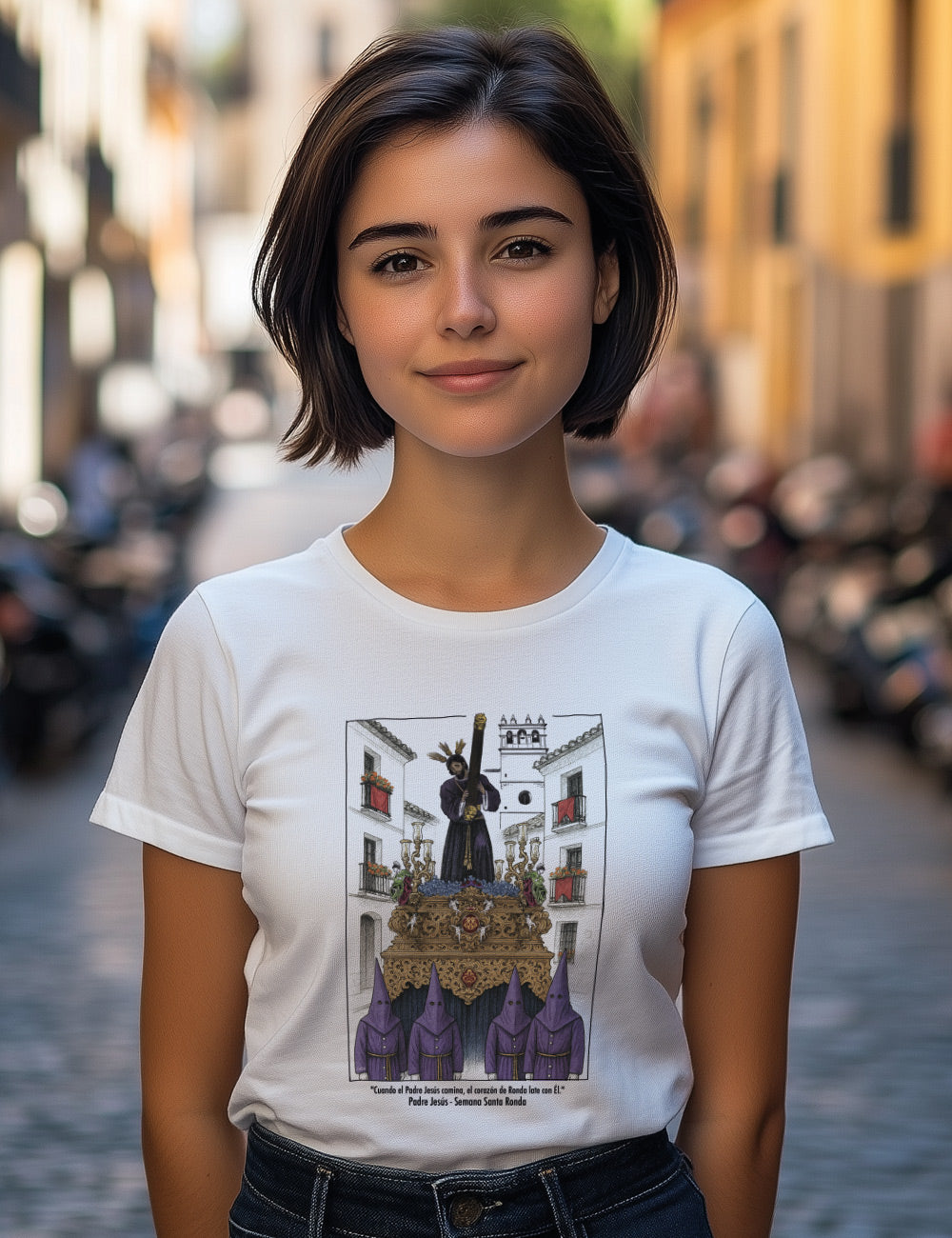 Camiseta Padre Jesus. Ronda. L 459