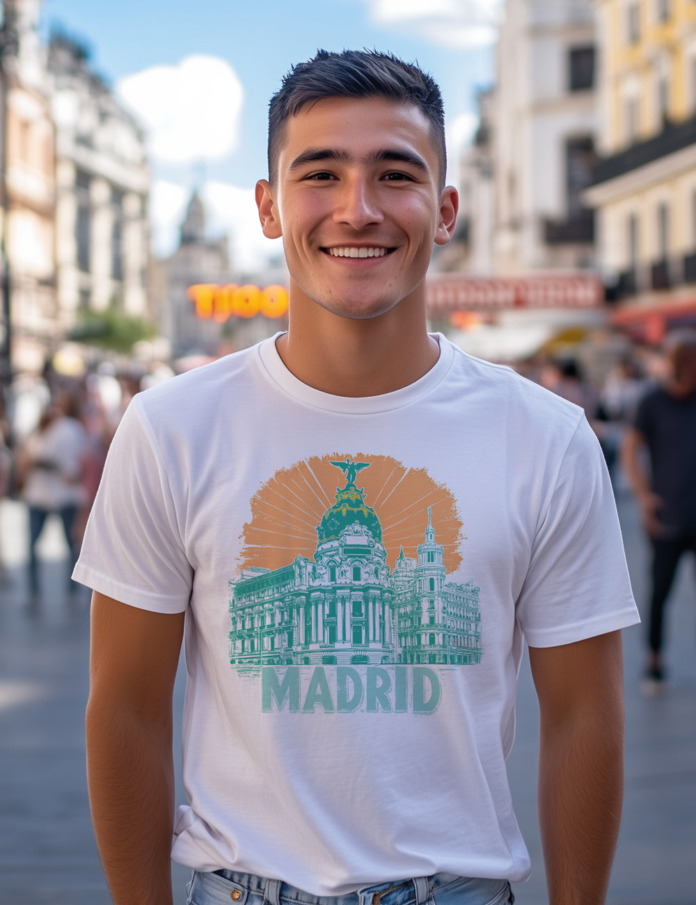 Camiseta Palacio real Madrid. L 279