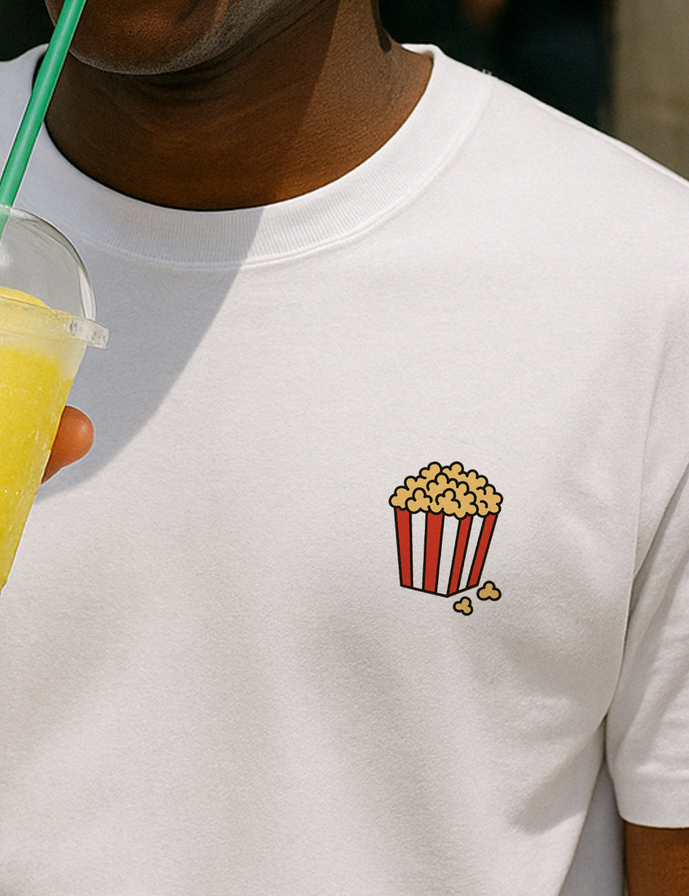 Camiseta Popcorn Colour. L 815 LTE