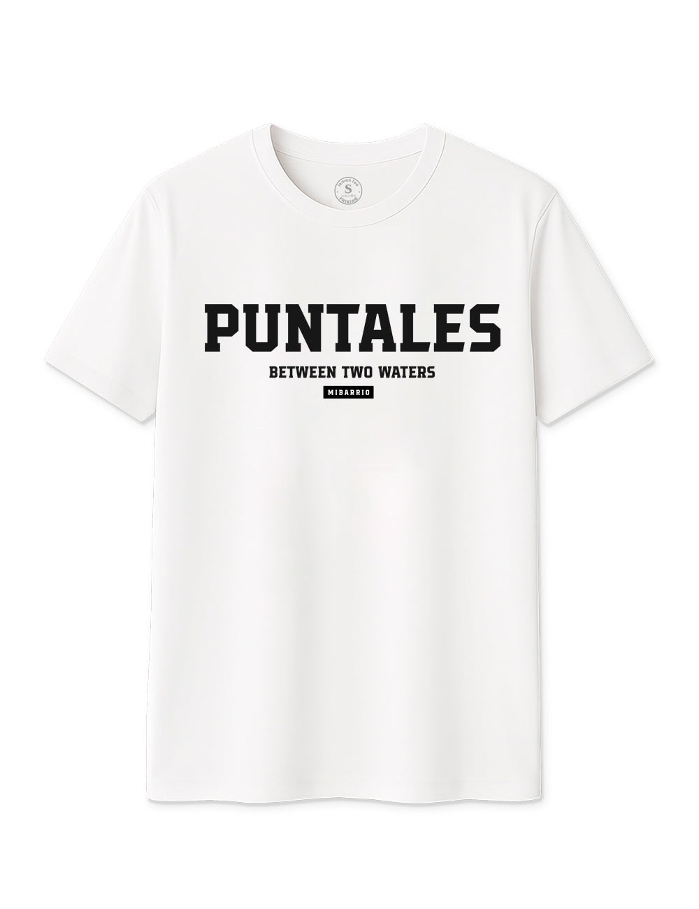 Camiseta Puntales. Mibarrio. L 1372