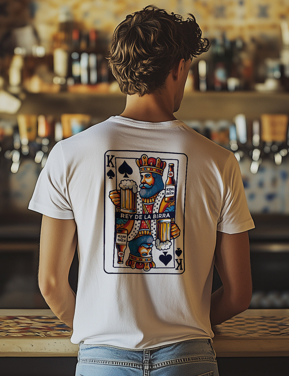 Camiseta Rey de la Birra. L 267