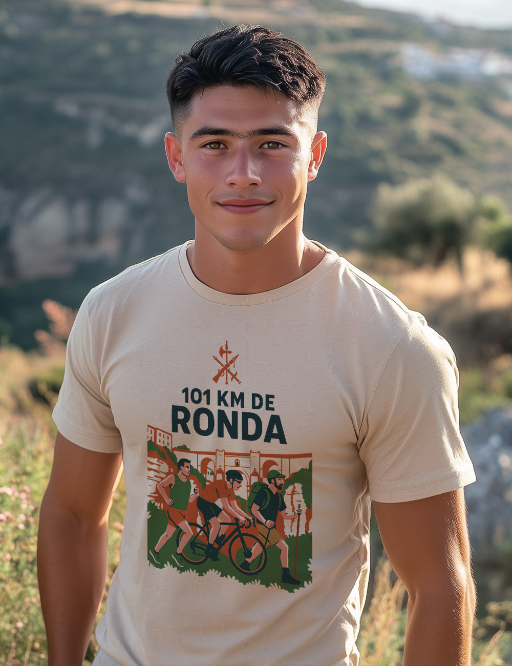 Camiseta Triatlón 101 km Ronda. L 424