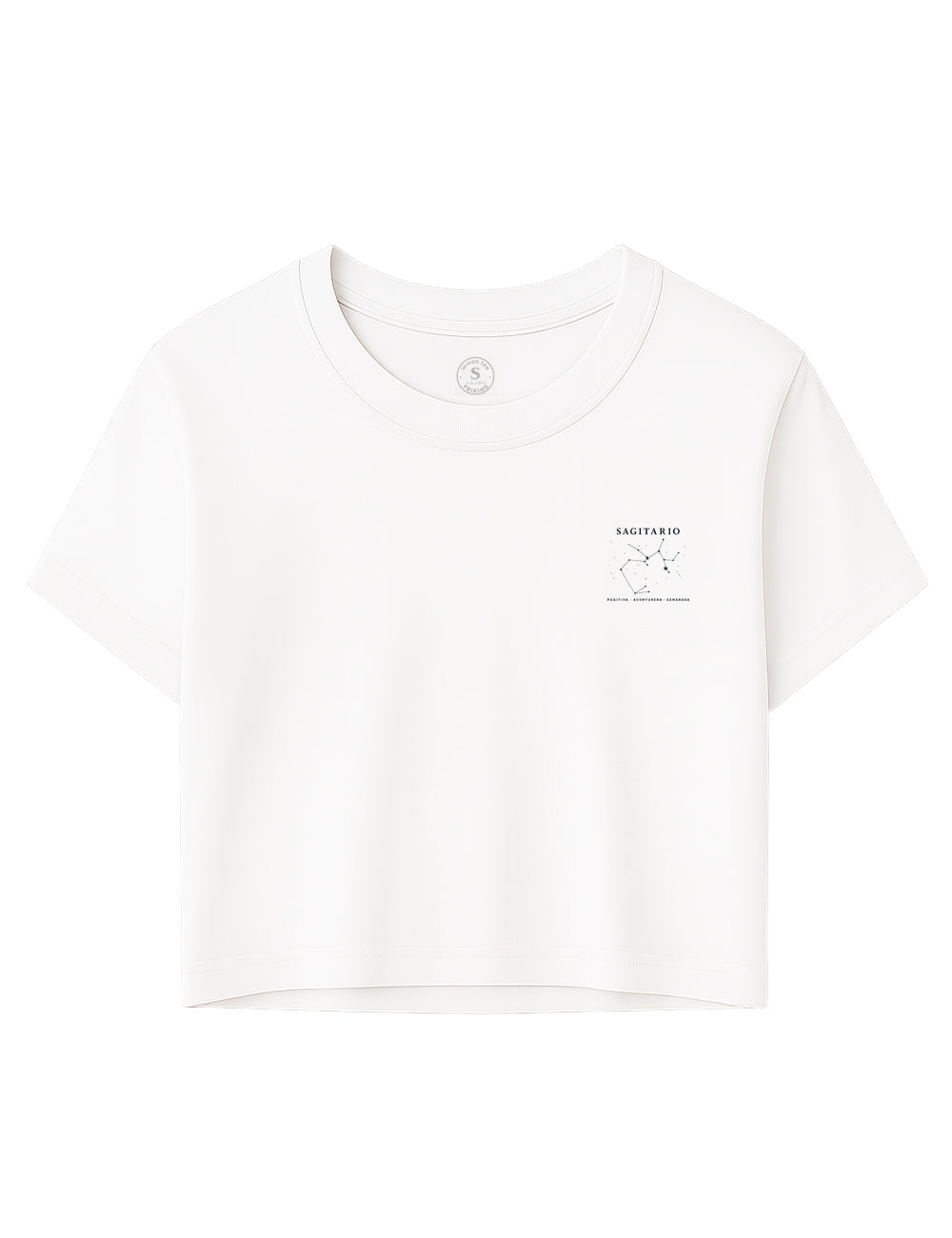 Camiseta Crop Sagitario Clasic. L 550
