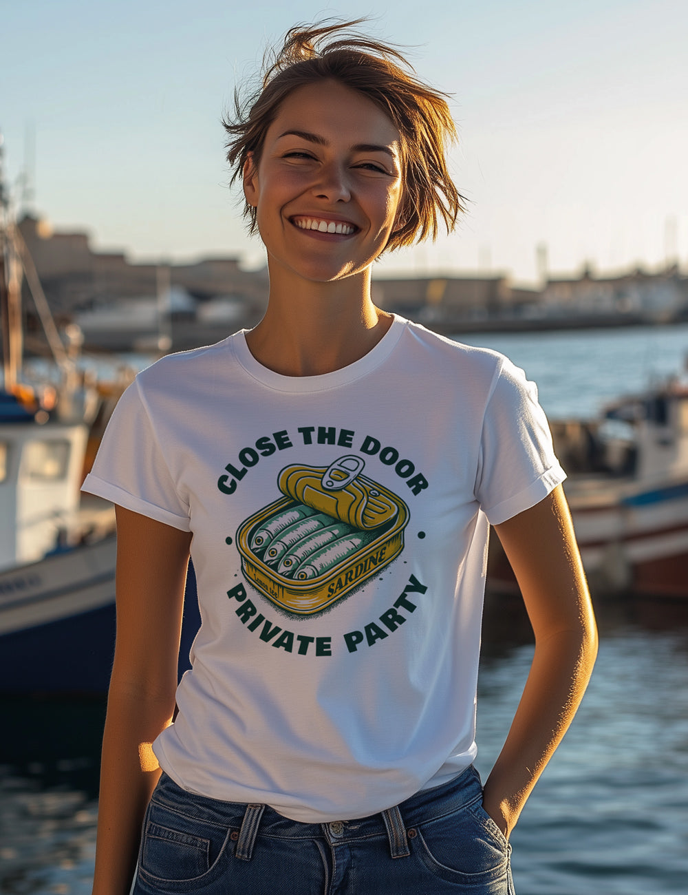 Camiseta Lemon sardines. L 55