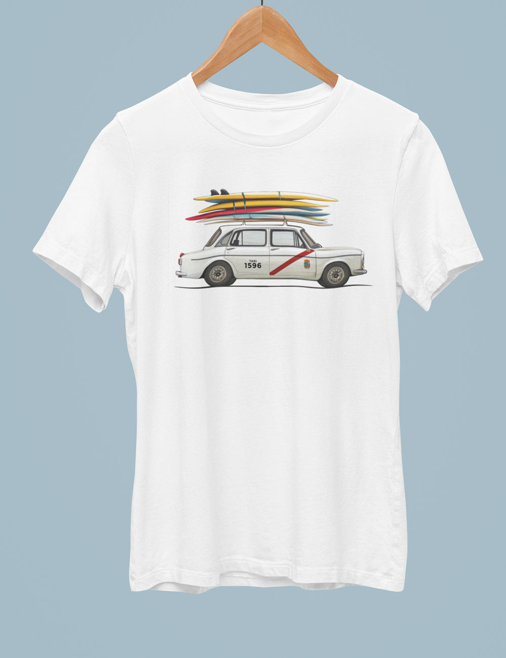 Camiseta Surfing in Madrid. L 9