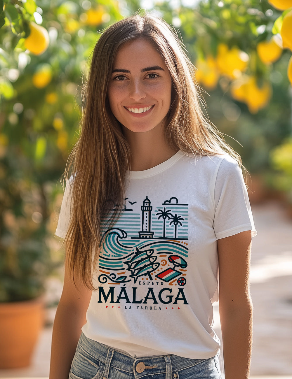 Camiseta Espeto Málaga - La Farola. L 40
